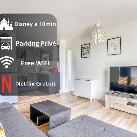 Le Convertible - Proche Disney - Parking Prive Chalifert Ngoại thất bức ảnh